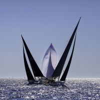 3 voiliers : St. Anna, Rossco Racer and Magic Twelve - United Sailing Week  Akimov Georgy 