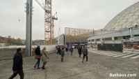 Le parc des expositions en plein chantier -  Nautic 2022