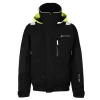 Blouson de quart doublure mesh Inshore par Bermudes, Noir/Gris Fonc� - Taille S 