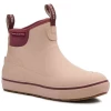 Bottillons Femme Deck-Boss Ankle par Grund�ns, Rose/Bordeaux - 36