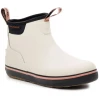 #Couleur arr�t�e, plus de stock Bottillons Femme Deck-Boss Ankle par Grund�ns, Fog/Rose - 36
