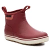#Couleur arr�t�e, plus de stock Bottillons Femme Deck-Boss Ankle par Grund�ns, Rouge fonc� - 36