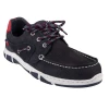 Chaussure Bateau Ulteam � lacets par Botalo, Marine - 39