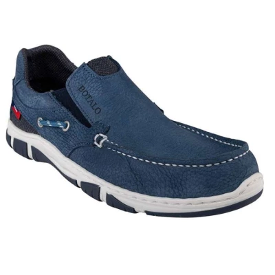 Chaussure Bateau Ulteam � �lastique, en cuir pour navigation r�guli�re - Botalo