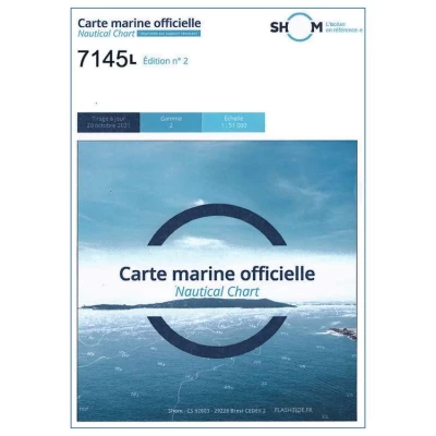Carte marine 7145L du Shom - De La Turballe à Pornichet - Shom