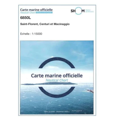 Carte marine 6850L du Shom - Saint-Florent, Centuri et Macinaggio - Shom
