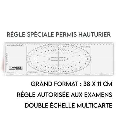 Règle Hauturière Ovale - FlashTide