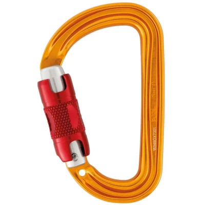 Mousqueton SM'D Twist-Lock par Petzl : aluminium, verrouillage � vis et haute r�sistance - Petzl