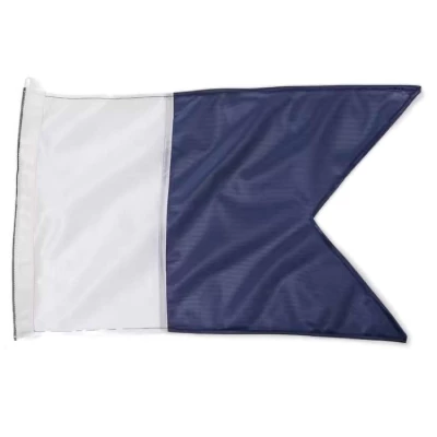 Pavillon Alpha - Signal de plong�e 30 x 45 cm - Plastimo