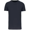 Lot de 5 tee-shirts Homme en coton bio 145 g par Kariban, Marine - Taille S