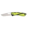 Couleur : Jaune Fluo Couteau Offshore lame crantée et démanilleur par Wichard, Jaune Fluo
