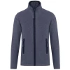 Couleur : Bleu marine Veste polaire zippée Femme 280g/m2 par Kariban, Bleu marine chiné - Taille XS