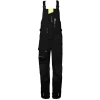 Salopette de quart Inshore doublure mesh par Bermudes, Noir/Gris fonc� - Taille S 