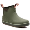 #Couleur arr�t�e, plus de stock Bottillons Femme Deck-Boss Ankle par Grund�ns, Vert Lichen - 36