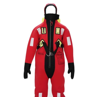 Combinaison de survie TPS/SOLAS Rouge - Plastimo