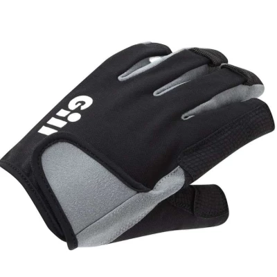 Gants Deckhand doigts courts Noir - Gill