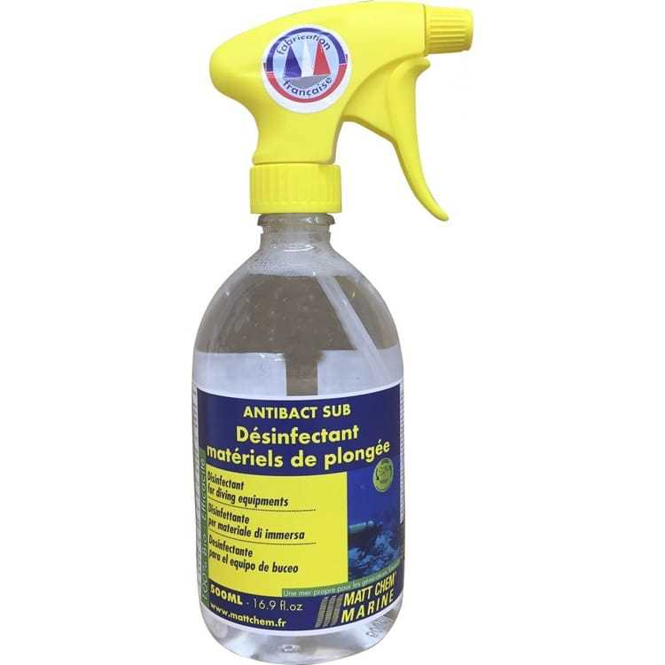 Antibact-Sub, d�sinfectant d�contaminant pour le mat�riel de plong�e - Matt Chem