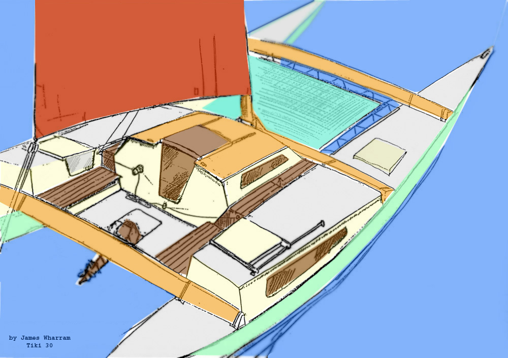Tiki 30 - voilier du chantier Seascape Ltd - Fiche 