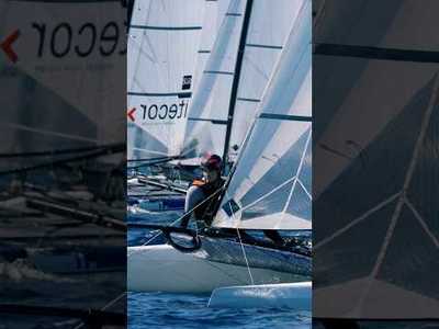 Champagne sailing in Hy�res for the start of the 57th SOF!  #SemaineOlympiqueFrancaise