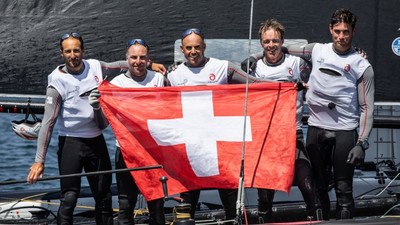 Les Suisses d'Alinghi font le mnage sur les Extreme Sailing Series?  Cascais | News