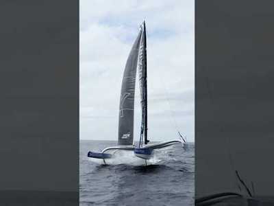 La dernière pièce du puzzle #sailing #ultim #foiling