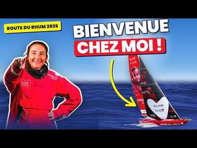 10 jours seule en mer : Violette Dorange nous fait visiter son bateau