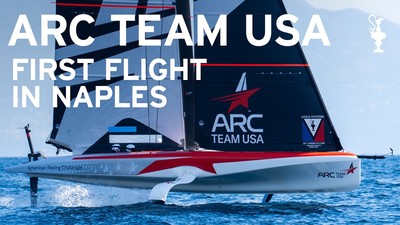 ARC Team USA hit the water in Naples