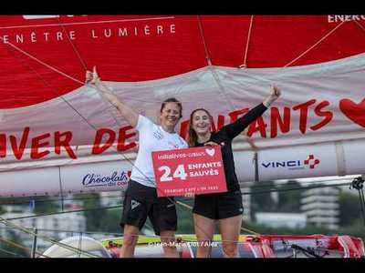 Sam & Violette - 6e à l'arrivée de la Transat Café L'Or !