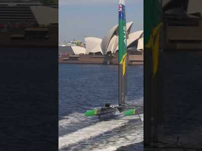 Are you ready for Sydney!??????#sailgp #sailing #racing #sailracing #sydney