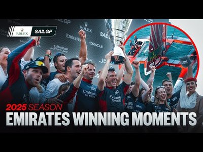 The TOP Emirates Winning Moments | SailGP 2025 Season