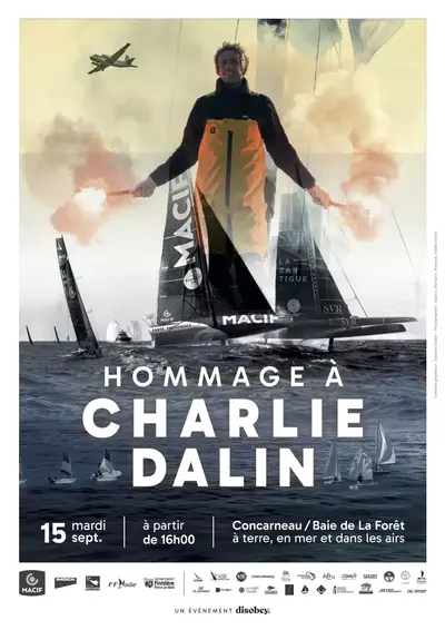 Un dernier hommage � Charlie Dalin, vainqueur du Vend�e Globe 2024-2025 le 15 septembre � Concarneau | Vend�e Globe