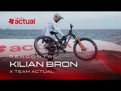  Kilian Bron x Team Actual : quand deux sports extr�mes se rencontrent 