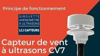 Comment fonctionne un capteur de vent  ultrasons LCJ Capteurs ? - Franais - YouTube