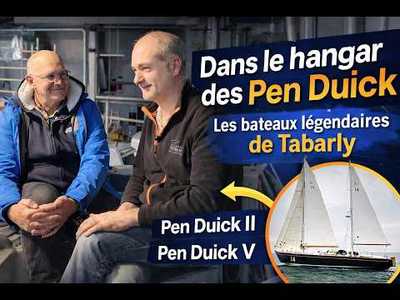 Dans les coulisses des Pen Duick � la Cit� de la Voile avec le capitaine d'armement de la flotte