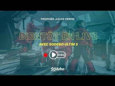 2025 - Tentative de Troph�e Jules Verne: Live 1 avec le bord