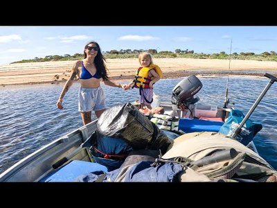 WELL, THAT ESCALATED!! Camping off the coast of South Australia Ep 343
