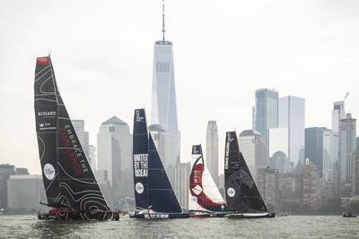 Départ des IMOCA de New York City