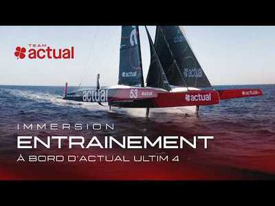  IMMERSION ENTRAINEMENT � BORD D'ACTUAL ULTIM 4 