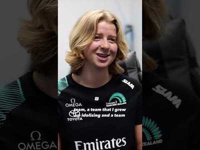 Get to know Lena Sanderson, sailor for the AC40 Women's & Youth team.