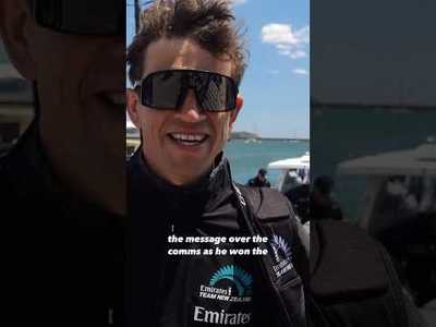 While the team was training on the water, everyone was watching the 49er Worlds.... pt. 2