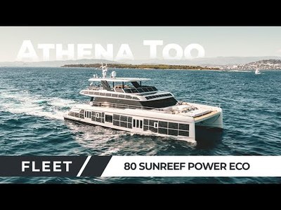 Solar Opulence: Navigating Luxury on the Sunreef 80 Power Eco Athena Too