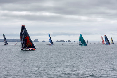 Port-la-For�t, nouveau terrain de jeu de la 1000 RACE en IMOCA