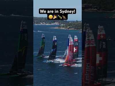 Are you READY?? for Sydney?!???#sailgp #sailing #racing #sydney #shortsfeed