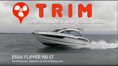 Essai Bateau Flipper 900 ST - YouTube