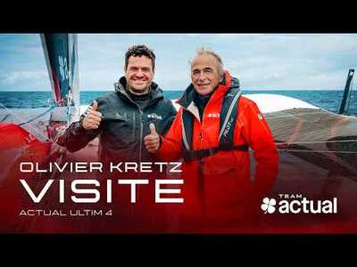 Une maison pas comme les autres... Olivier Kretz visite Actual Ultim 4 avec Anthony Marchand 