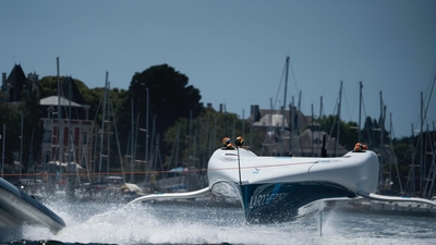 EXCITEMENT IN LORIENT AS LA ROCHE-POSAY RACING TEAM REVEAL NEW LOOK AC75
