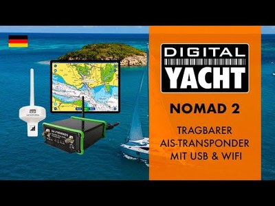 NOMAD 2 - Tragbarer AIS-Transponder mit WLAN und USB - Digital Yacht Deutschland