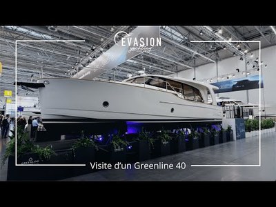 Visite du Greenline 40 lors du Salon Nautique de Dusseldorf