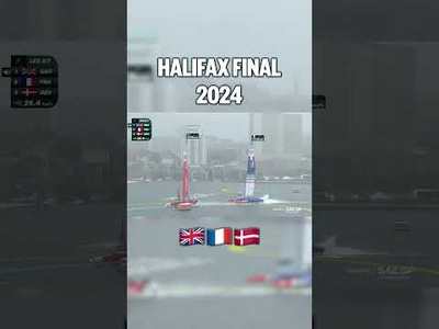 REWIND | Tense Final Race in Halifax 2024! Full Race #SailGP #sailing #racing