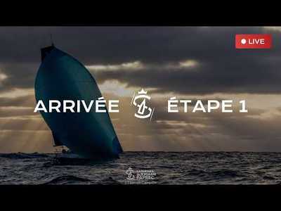  Arriv�e de l'�tape 1 de La Solitaire du Figaro Paprec 2026 � Vigo (Espagne)